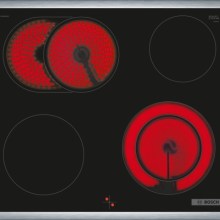 BOSCH Serie 4 Elektro-Kochfeld 60 cm herdgesteuert, Mit Rahmen aufliegend NKN645GA2E BOSCH Serie 4 Elektro-Kochfeld 60 cm herdgesteuert, Mit Rahmen aufliegend NKN645GA2E