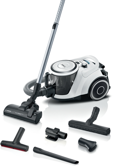 BOSCH Serie 6 Beutelloser Staubsauger Weiß BGC41XALL BOSCH Serie 6 Beutelloser Staubsauger Weiß BGC41XALL