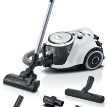 BOSCH Serie 6 Beutelloser Staubsauger Weiß BGC41XALL BOSCH Serie 6 Beutelloser Staubsauger Weiß BGC41XALL