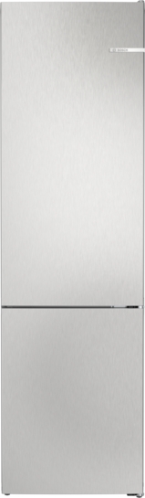 BOSCH Serie 4 Freistehende Kühl-Gefrier-Kombination mit Gefrierbereich unten 203 x 60 cm Metall-Optik KGN392LCF BOSCH Serie 4 Freistehende Kühl-Gefrier-Kombination mit Gefrierbereich unten 203 x 60 cm Metall-Optik KGN392LCF