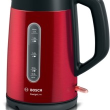BOSCH Wasserkocher DesignLine Rot TWK4P434 BOSCH Wasserkocher DesignLine Rot TWK4P434