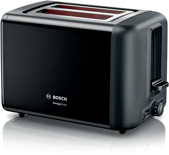 BOSCH Kompakt Toaster DesignLine Schwarz TAT3P423DE BOSCH Kompakt Toaster DesignLine Schwarz TAT3P423DE