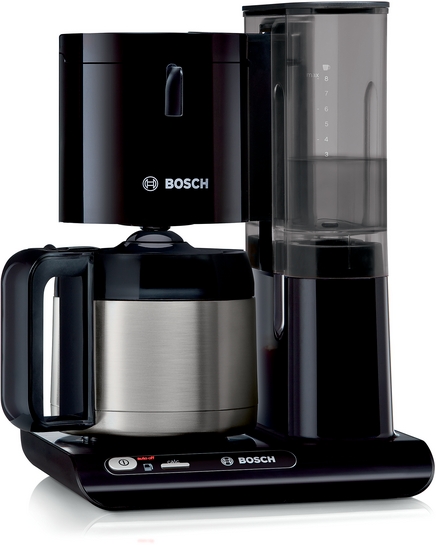 BOSCH Filterkaffeemaschine Styline Schwarz TKA8A053 BOSCH Filterkaffeemaschine Styline Schwarz TKA8A053