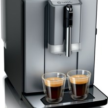 BOSCH Serie 2 Kaffeevollautomat VeroCafe Diamond titanium metallic TIE20504 BOSCH Serie 2 Kaffeevollautomat VeroCafe Diamond titanium metallic TIE20504