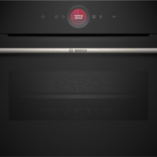 BOSCH Serie 8 Einbau-Kompaktbackofen 60 x 45 cm Schwarz CBG7741B1 BOSCH Serie 8 Einbau-Kompaktbackofen 60 x 45 cm Schwarz CBG7741B1