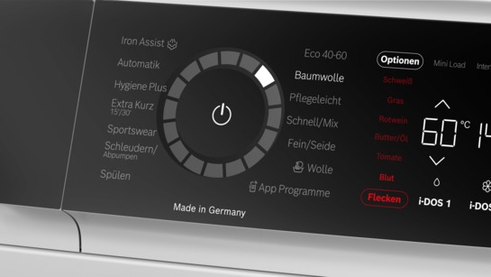 BOSCH Serie 8 Waschmaschine, Frontlader 9 kg max. 1400 U/min. WGB244A40 – Bild 3