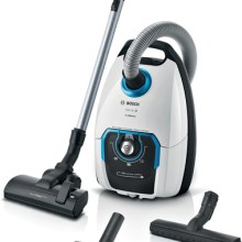 BOSCH Serie 8 Staubsauger mit Beutel ProSilence Weiß BGB75XSIL BOSCH Serie 8 Staubsauger mit Beutel ProSilence Weiß BGB75XSIL