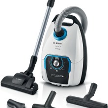 BOSCH Serie 8 Staubsauger mit Beutel ProSilence Weiß BGB75XSIL BOSCH Serie 8 Staubsauger mit Beutel ProSilence Weiß BGB75XSIL