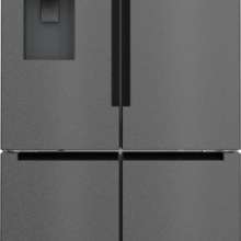 BOSCH Serie 6 Kühl-Gefrier-Kombination, mehrtürig 183 x 90.5 cm Gebürsteter schwarzer Stahl AntiFingerprint, Total No Frost KFI96AXEA BOSCH Serie 6 Kühl-Gefrier-Kombination, mehrtürig 183 x 90.5 cm Gebürsteter schwarzer Stahl AntiFingerprint, Total No Frost KFI96AXEA