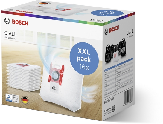 BOSCH Staubbeutel Type G ALL XXL Pack BBZ16GALL BOSCH Staubbeutel Type G ALL XXL Pack BBZ16GALL