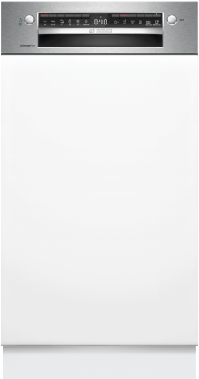 BOSCH Serie 4 Teilintegrierter Geschirrspüler 45 cm Gebürsteter Stahl SPI4HMS49E BOSCH Serie 4 Teilintegrierter Geschirrspüler 45 cm Gebürsteter Stahl SPI4HMS49E