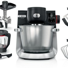 BOSCH Serie 6 Küchenmaschine mit Waage 1600 W Schwarz, Edelstahl gebürstet MUMS6ZS34 BOSCH Serie 6 Küchenmaschine mit Waage 1600 W Schwarz, Edelstahl gebürstet MUMS6ZS34