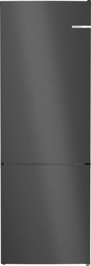 BOSCH Serie 4 Freistehende Kühl-Gefrier-Kombination mit Gefrierbereich unten 203 x 70 cm Gebürsteter schwarzer Stahl AntiFingerprint, Total No Frost KGN492XCF BOSCH Serie 4 Freistehende Kühl-Gefrier-Kombination mit Gefrierbereich unten 203 x 70 cm Gebürsteter schwarzer Stahl AntiFingerprint, Total No Frost KGN492XCF