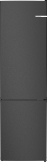 BOSCH Serie 4 Freistehende Kühl-Gefrier-Kombination mit Gefrierbereich unten 203 x 60 cm Gebürsteter schwarzer Stahl AntiFingerprint KGN392XCF BOSCH Serie 4 Freistehende Kühl-Gefrier-Kombination mit Gefrierbereich unten 203 x 60 cm Gebürsteter schwarzer Stahl AntiFingerprint KGN392XCF