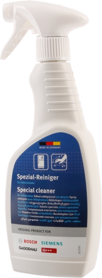 BOSCH Reiniger für die Intensive Reinigung von Kühlschränken Spezial-Kühlschrankreiniger (500 ml) 00312489 BOSCH Reiniger für die Intensive Reinigung von Kühlschränken Spezial-Kühlschrankreiniger (500 ml) 00312489