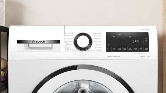 BOSCH Serie 6 Waschmaschine, Frontlader 9 kg max. 1400 U/min. WGG244ZV0 – Bild 2