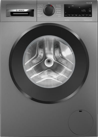 BOSCH Serie 6 Waschmaschine, Frontlader 9 kg max. 1400 U/min., Grau WGG244ZR10 BOSCH Serie 6 Waschmaschine, Frontlader 9 kg max. 1400 U/min., Grau WGG244ZR10