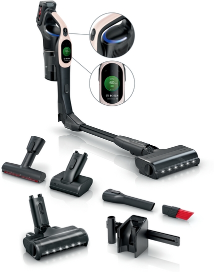 BOSCH Akku-Staubsauger Unlimited 10 Powder rose BKS1041RHF BOSCH Akku-Staubsauger Unlimited 10 Powder rose BKS1041RHF