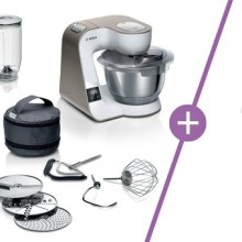 BOSCH Serie 4 Küchenmachinenset 1000 W Weiß, Champagne MUM5XW2002 BOSCH Serie 4 Küchenmachinenset 1000 W Weiß, Champagne MUM5XW2002