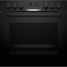 BOSCH Serie 6 Einbau-Herd 60 x 60 cm Schwarz HEG517BB4 BOSCH Serie 6 Einbau-Herd 60 x 60 cm Schwarz HEG517BB4