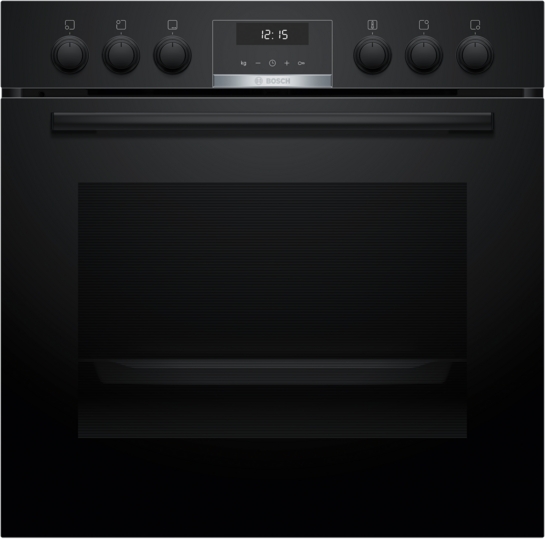 BOSCH Serie 6 Einbau-Herd 60 x 60 cm Schwarz HEG517BB3 BOSCH Serie 6 Einbau-Herd 60 x 60 cm Schwarz HEG517BB3