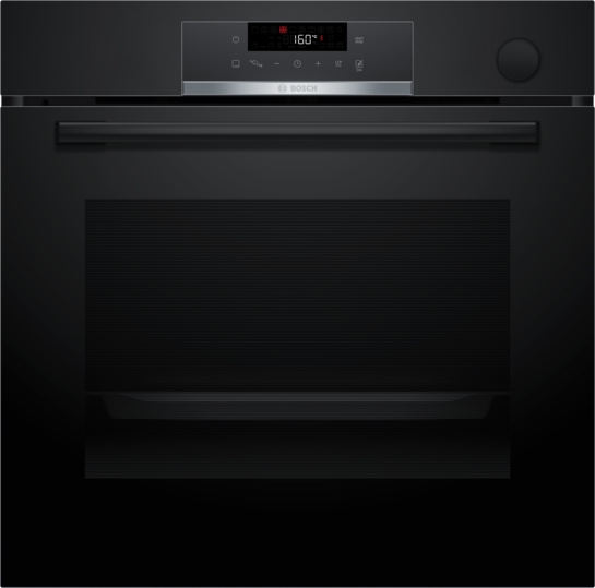 BOSCH Serie 4 Einbau-Backofen mit Dampfunterstützung 60 x 60 cm Schwarz HRG532BB3 BOSCH Serie 4 Einbau-Backofen mit Dampfunterstützung 60 x 60 cm Schwarz HRG532BB3