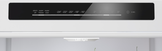 BOSCH Serie 4 Freistehende Kühl-Gefrier-Kombination mit Gefrierbereich unten 203 x 60 cm Anthracite Steel, Green Collection, Total No Frost KGN39OCAF – Bild 4