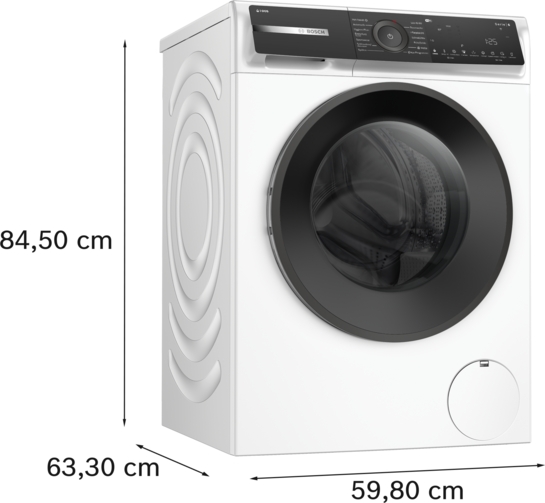 BOSCH Serie 6 Waschmaschine, Frontlader 9 kg max. 1400 U/min. WGH244A40 – Bild 4