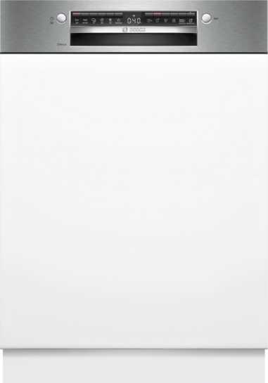 BOSCH Serie 4 Teilintegrierter Geschirrspüler 60 cm Gebürsteter Stahl SMI4HTS14E BOSCH Serie 4 Teilintegrierter Geschirrspüler 60 cm Gebürsteter Stahl SMI4HTS14E