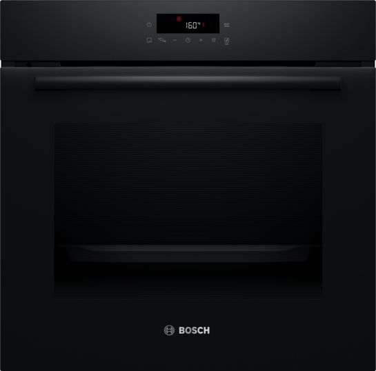 BOSCH Serie 2 Einbau-Backofen 60 x 60 cm Schwarz HBA571BB4 BOSCH Serie 2 Einbau-Backofen 60 x 60 cm Schwarz HBA571BB4