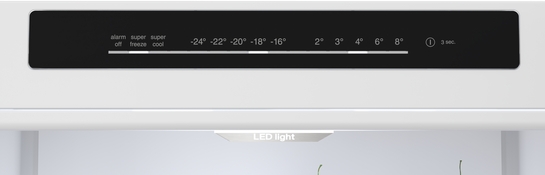 BOSCH Serie 4 Freistehende Kühl-Gefrier-Kombination mit Gefrierbereich unten 203 x 60 cm Edelstahl KGN392I1F – Bild 4