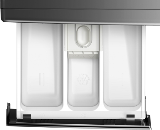 BOSCH Serie 6 Waschmaschine, Frontlader 9 kg max. 1400 U/min., Grau WGG244ZR10 – Bild 5