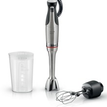 BOSCH Serie 8 Stabmixer ErgoMaster 1500 W Edelstahl MSM8M914 BOSCH Serie 8 Stabmixer ErgoMaster 1500 W Edelstahl MSM8M914