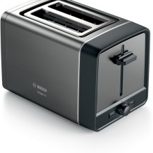 BOSCH Kompakt Toaster DesignLine Grau TAT5P425DE BOSCH Kompakt Toaster DesignLine Grau TAT5P425DE