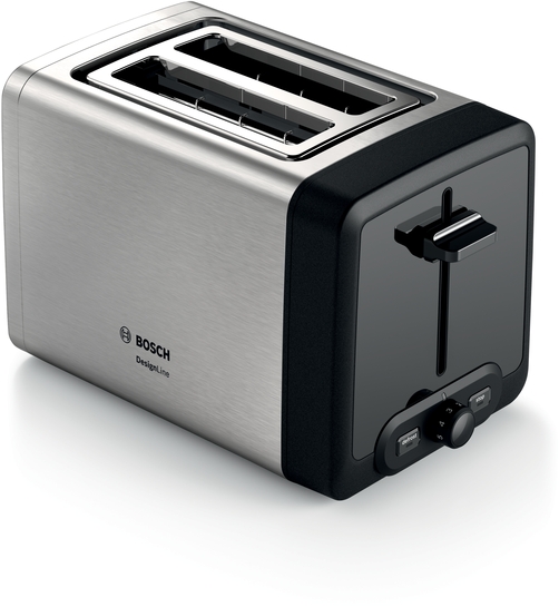 BOSCH Kompakt Toaster DesignLine Edelstahl TAT4P420DE BOSCH Kompakt Toaster DesignLine Edelstahl TAT4P420DE