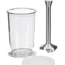 BOSCH Edelstahlmixfuss + Mixbecher mit Deckel 00573642 BOSCH Edelstahlmixfuss + Mixbecher mit Deckel 00573642