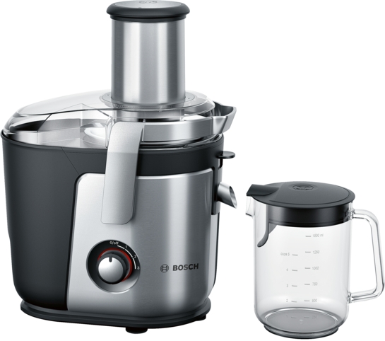 BOSCH Entsafter VitaJuice 4 1200 W Silber, Schwarz MES4010 BOSCH Entsafter VitaJuice 4 1200 W Silber, Schwarz MES4010