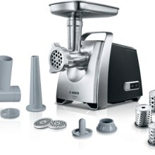 BOSCH Fleischwolf ProPower 2200 W Schwarz, chrome MFW68660 BOSCH Fleischwolf ProPower 2200 W Schwarz, chrome MFW68660