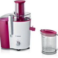 BOSCH Entsafter VitaJuice 2 700 W Weiß, Cherry Cassis MES25C0 BOSCH Entsafter VitaJuice 2 700 W Weiß, Cherry Cassis MES25C0