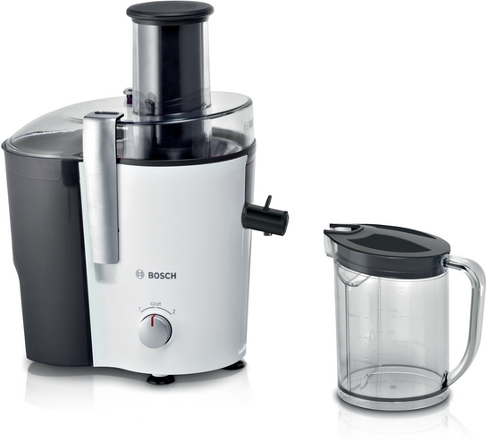 BOSCH Entsafter VitaJuice 2 700 W Weiß, anthrazit MES25A0 BOSCH Entsafter VitaJuice 2 700 W Weiß, anthrazit MES25A0