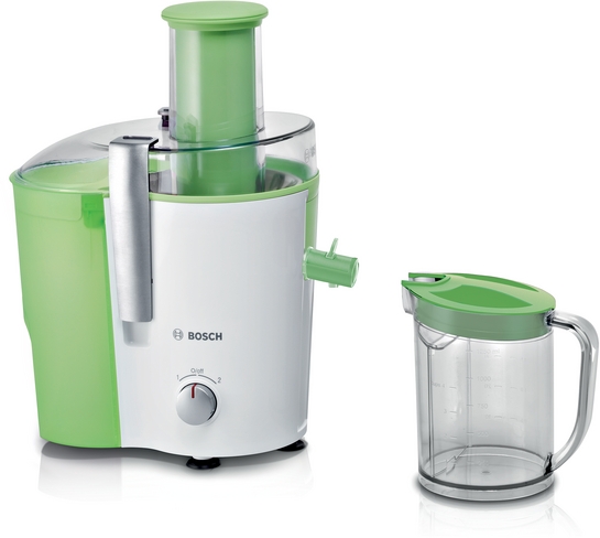 BOSCH Entsafter VitaJuice 2 700 W Weiß, apfelgrün MES25G0 BOSCH Entsafter VitaJuice 2 700 W Weiß, apfelgrün MES25G0