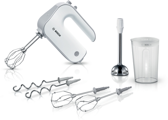 BOSCH Handrührer Styline 550 W Weiß, silber MFQ4075DE BOSCH Handrührer Styline 550 W Weiß, silber MFQ4075DE