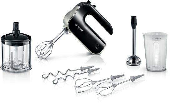 BOSCH Handrührer HomeProfessional 575 W Schwarz, silver metalic MFQ4885DE BOSCH Handrührer HomeProfessional 575 W Schwarz, silver metalic MFQ4885DE