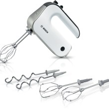 BOSCH Handrührer Styline 575 W Weiß, silver metalic MFQ4835DE BOSCH Handrührer Styline 575 W Weiß, silver metalic MFQ4835DE