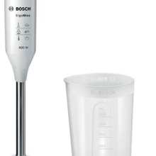 BOSCH Stabmixer ErgoMixx 600 W Weiß, Window grey MSM66110 BOSCH Stabmixer ErgoMixx 600 W Weiß, Window grey MSM66110
