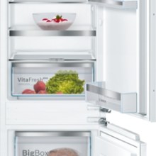 BOSCH Serie 6 Einbau-Kühl-Gefrier-Kombination mit Gefrierbereich unten 177.2 x 55.8 cm Flachscharnier mit Softeinzug KIS87ADD0 BOSCH Serie 6 Einbau-Kühl-Gefrier-Kombination mit Gefrierbereich unten 177.2 x 55.8 cm Flachscharnier mit Softeinzug KIS87ADD0