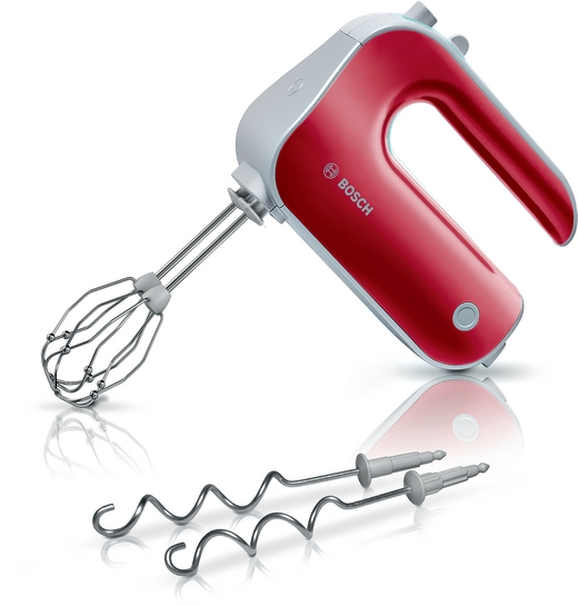 BOSCH Handrührer Styline Colour 500 W Rot, silber MFQ40303 BOSCH Handrührer Styline Colour 500 W Rot, silber MFQ40303