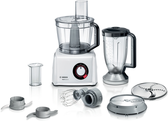 BOSCH Kompakt-Küchenmaschine MultiTalent 8 1000 W Weiß MC812W501 BOSCH Kompakt-Küchenmaschine MultiTalent 8 1000 W Weiß MC812W501