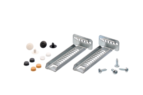BOSCH Befestigungssatz Set aus 2 Bügel + Schrauben für Sockelbefestigung 00612653 BOSCH Befestigungssatz Set aus 2 Bügel + Schrauben für Sockelbefestigung 00612653