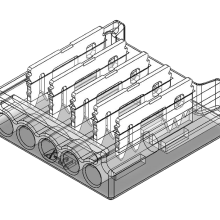 LED Anschlussverbinder – 5-polig LED Anschlussverbinder – 5-polig